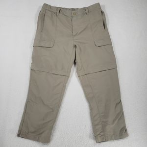 🚫SOLD🚫The North Face convertible hiking stretch cargo pants mens size 36x28 XL